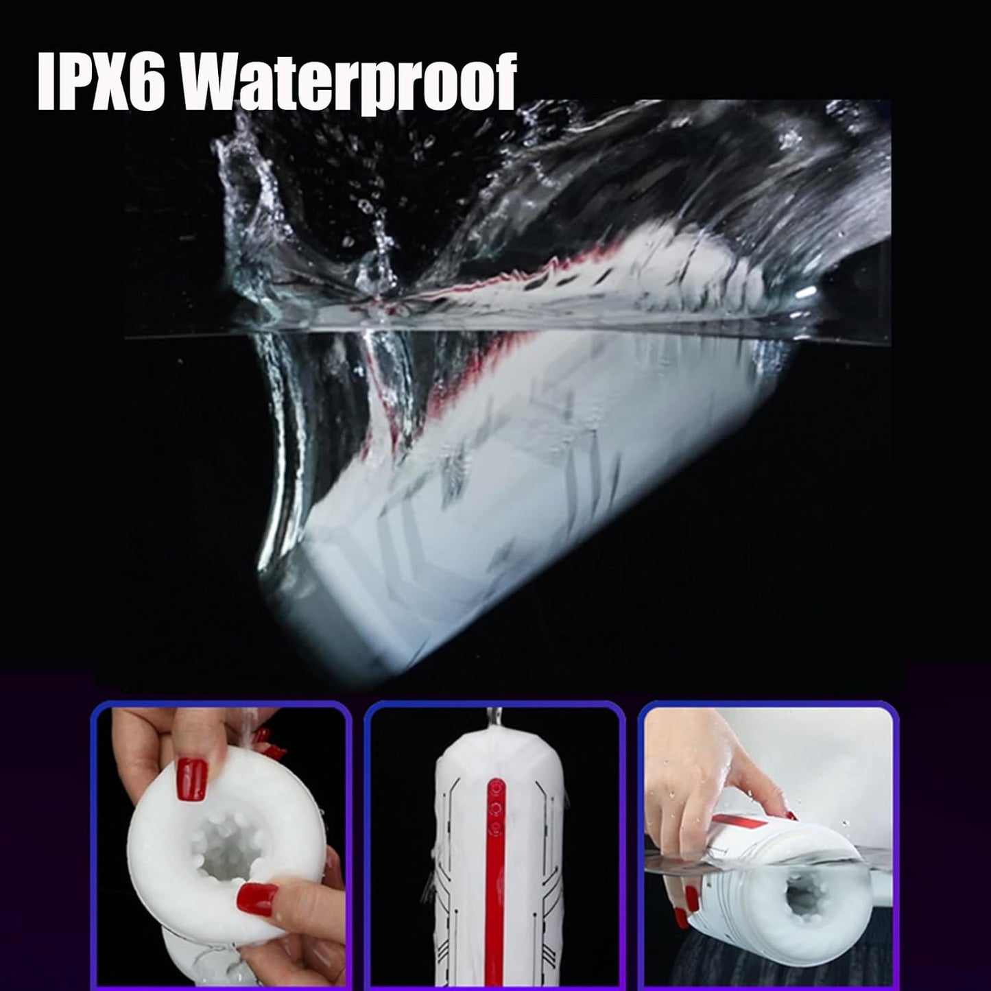 Auto Stroker Toy Male Vibrating Sucking Automatic Male Masterbator Mens Pocket Pussy Adult Sex Toys for Men Adult Toys for Men Man Masturbation Cup Hands Free Pocket Pussy Stroker with Vibrating - buysextoyth