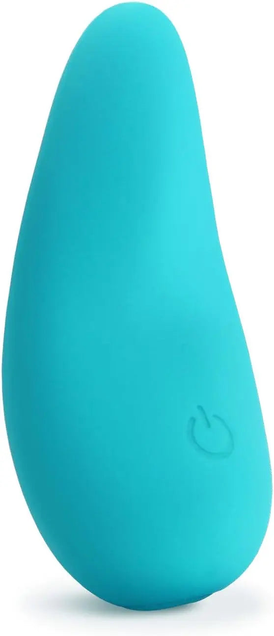 plusOne Mini Vibrator for Women - Made of Body-Safe Silicone. Fully Waterproof. USB Rechargeable - Personal Massager with 10 Vibration Settings. Teal - buysextoyth