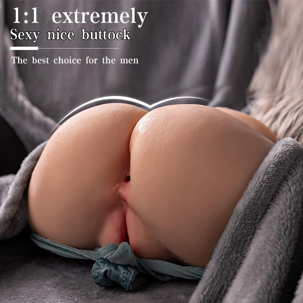 Male Masturbator Sex Doll Pocket Pussy Ass with Virgin Tight. 2 Hole Realistic with Strong Suction Channel. Kingdemer Sex Toy for Men Masturbation 5.95LB - buysextoyth