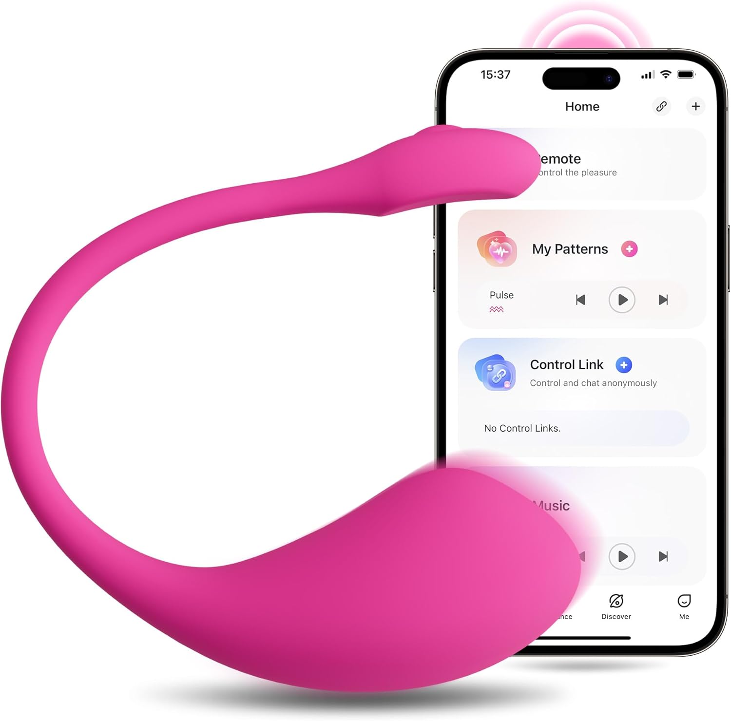 LOVENSE Lush 2 Remote Vibrator with App. Long Distance Remote Controlled G-spot Stimulator Egg Vibrators Bluetooth Adult Sex Toys & Games Powerful Vibrations for Women Couples Discreet Pleasure - buysextoyth