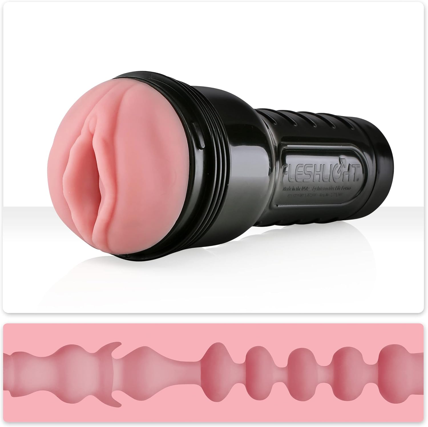 Fleshlight Toy-Tighter Male Masturbator Classics Pink Lady Mini Lotus - buysextoyth