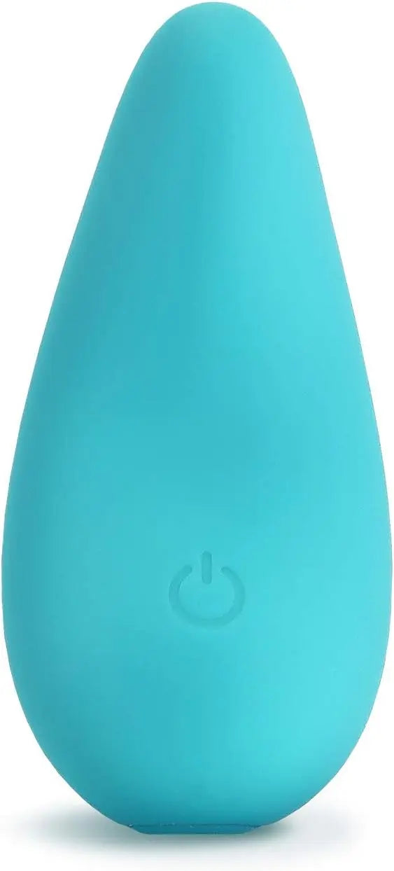 plusOne Mini Vibrator for Women - Made of Body-Safe Silicone. Fully Waterproof. USB Rechargeable - Personal Massager with 10 Vibration Settings. Teal - buysextoyth