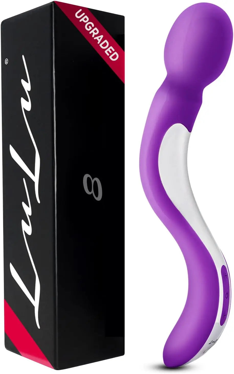 7+ Personal Massager - Cordless. Therapeutic & Rechargeable Mini Stress Relief Silicone - for Foot Back Neck - Upgraded Memory 5 Speeds 20 Patterns - buysextoyth