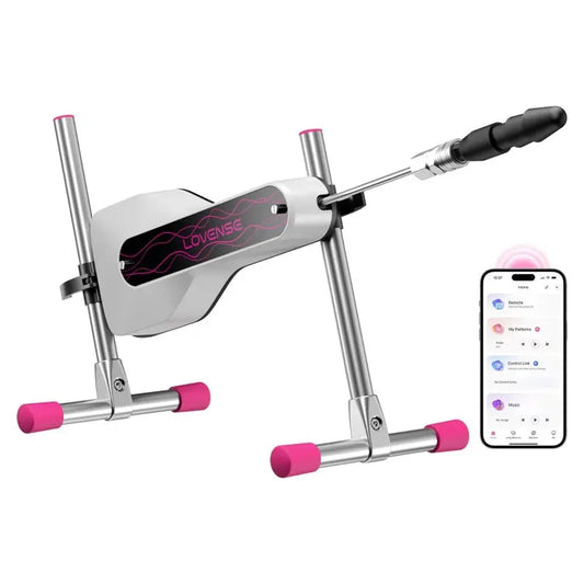 LOVENSE Mini Sex Machine. Sex Toys - Machines & Devices with Remote Control. Thrusting Machine for Women for G Spot Anal Stimulation. Adult Toys with Dildo Discreet Packaging - buysextoyth