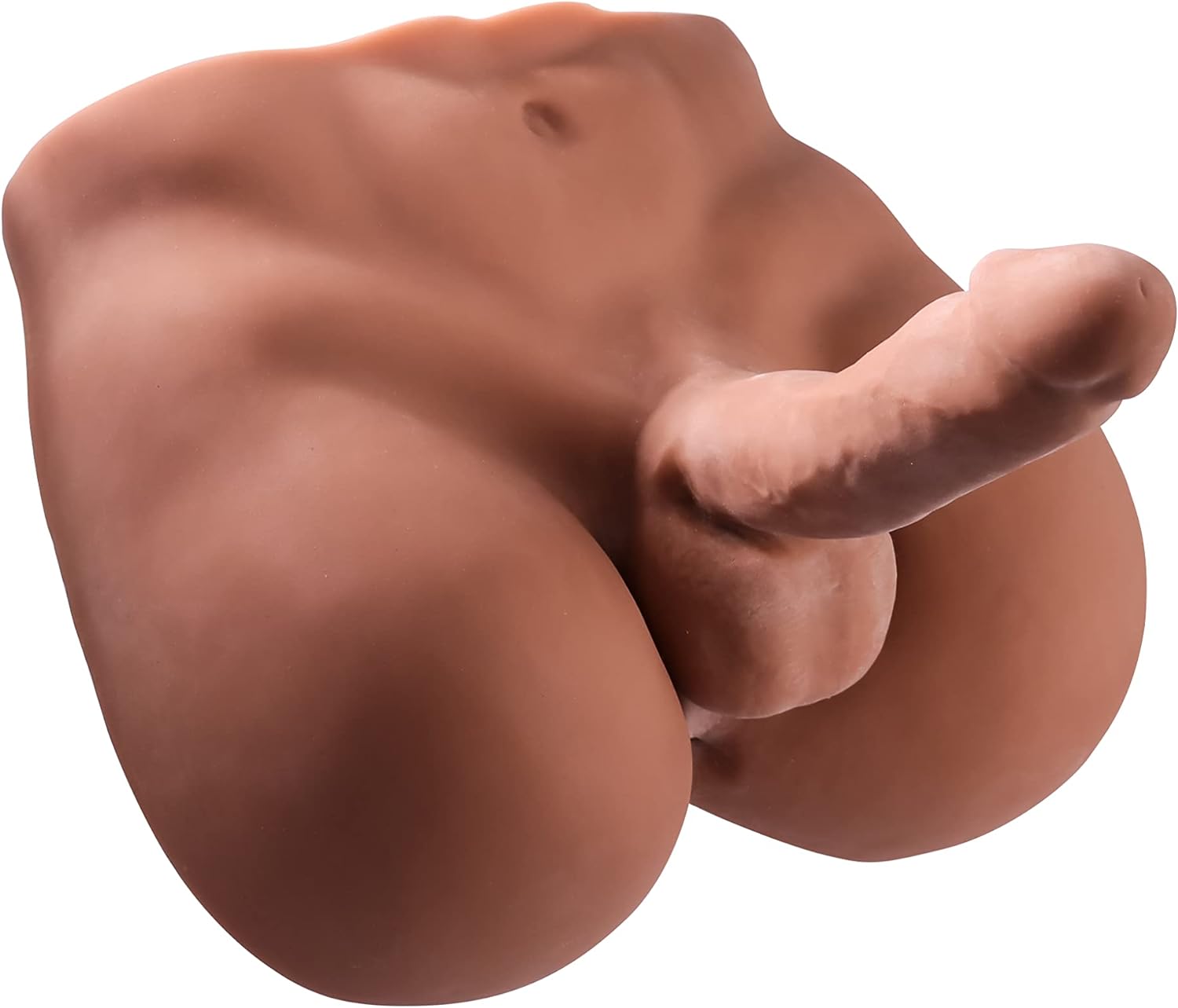 Lifelike Torso Male Sex Doll with Flexible Dildo Realistic Sex Huge Cock 7.08inches. Men Sex Dolls for Women Masturbation. Unisex Masturbator Sex Toy for Men Women Gay Couple - buysextoyth