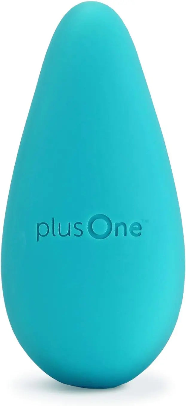 plusOne Mini Vibrator for Women - Made of Body-Safe Silicone. Fully Waterproof. USB Rechargeable - Personal Massager with 10 Vibration Settings. Teal - buysextoyth