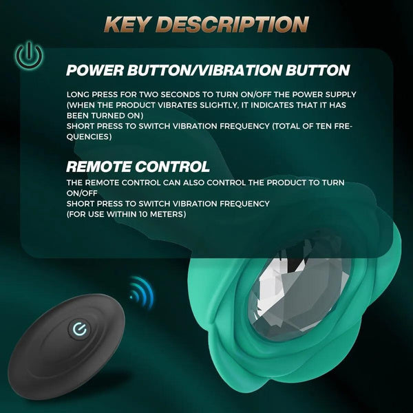 Plug Vibrator with Remote Control Sex Toy Male and Female Prostate Massager Adult Sex Toy Vibrator Butt Plug Toy Vibrator Male Sex Toy - buysextoyth