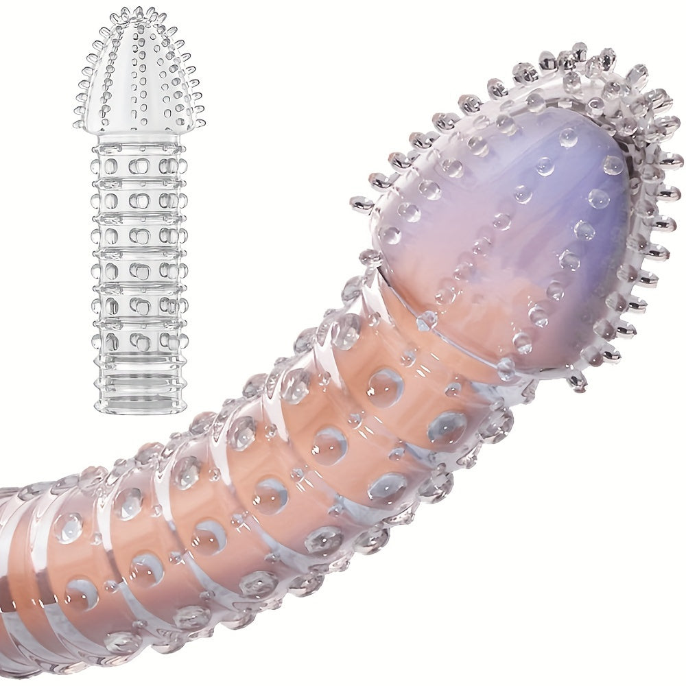 Penis Ring Crystal Penis Sleeve Lock Sperm Resistance Adult Supplies - buysextoyth