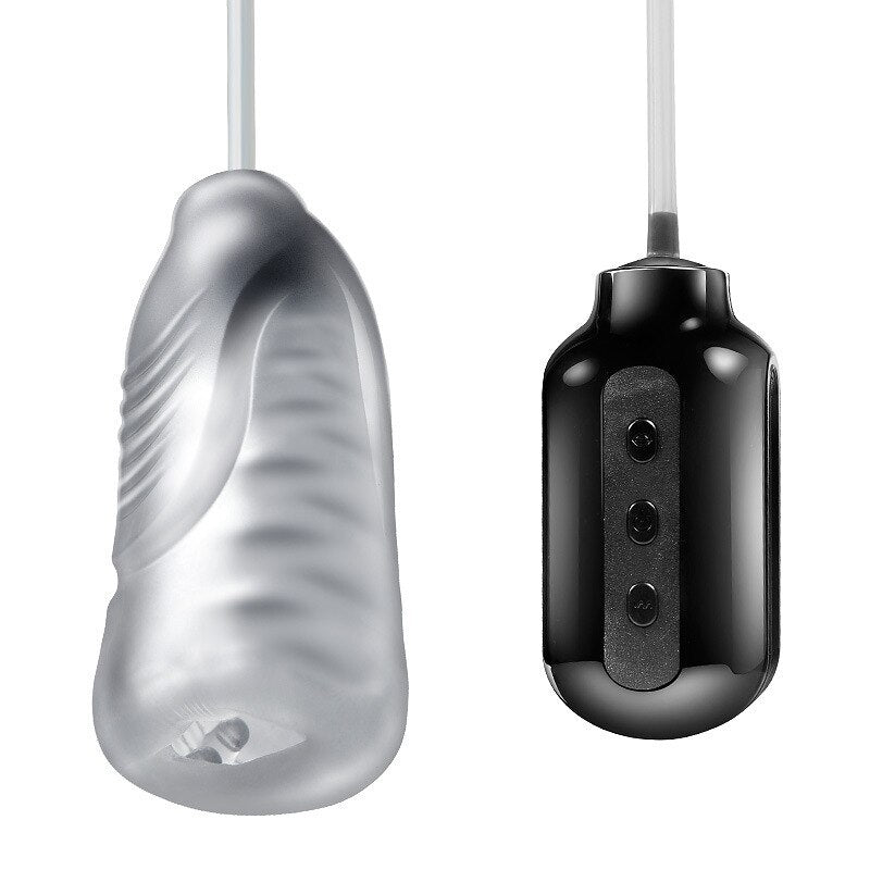 7 Modes Strong Suck Machine Oral Sex Male Masturbator Electric Deep Throat Clip Suction Blowjob Vibrating Pussy Sex Toys for Men - buysextoyth