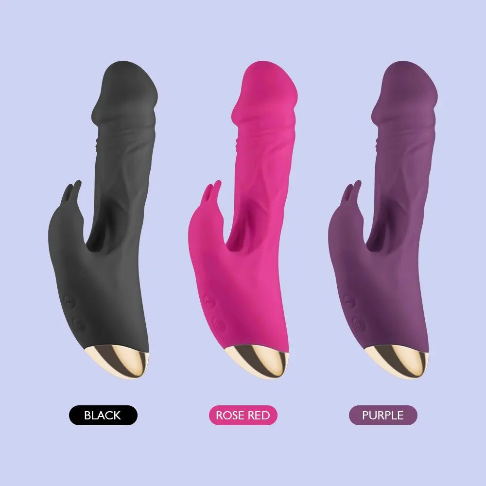 7 Speed Vibrator ช่องคลอดหญิง Ejaculation นวด G -Spot Vibrator Clitoris กำจัดกระตุ้นผู้หญิงสำเร็จความใคร่ของเล่น - buysextoyth