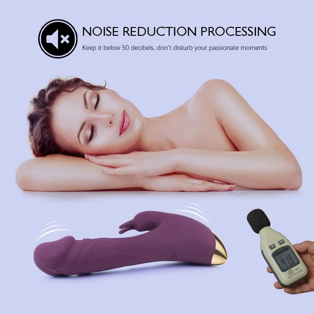 7 Speed Vibrator ช่องคลอดหญิง Ejaculation นวด G -Spot Vibrator Clitoris กำจัดกระตุ้นผู้หญิงสำเร็จความใคร่ของเล่น - buysextoyth