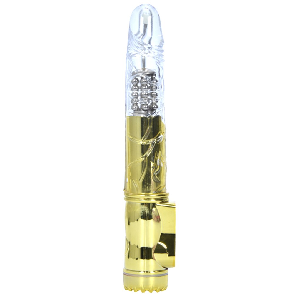 7 Frequency Vibration Female Masturbation Device Vibration Swing Frequency Conversion Black Overlord AV Turn Bead Bar - buysextoyth