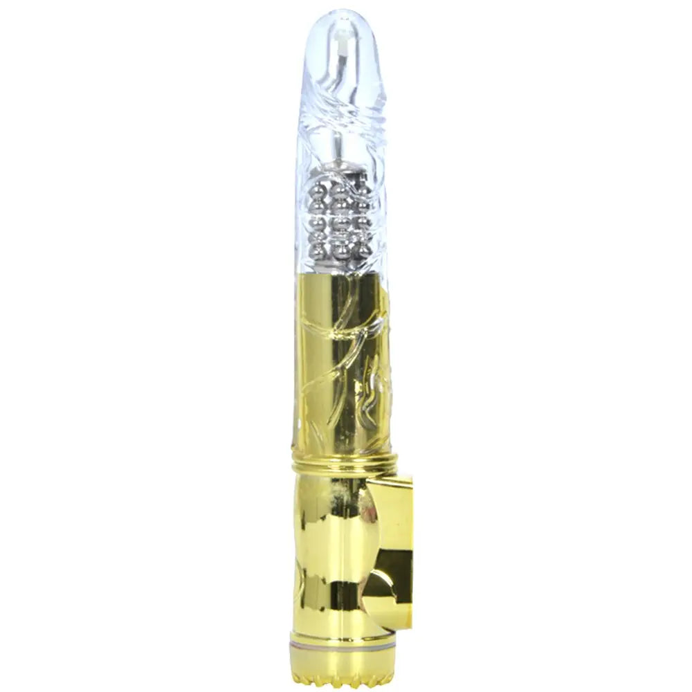 7 Frequency Vibration Female Masturbation Device Vibration Swing Frequency Conversion Black Overlord AV Turn Bead Bar - buysextoyth