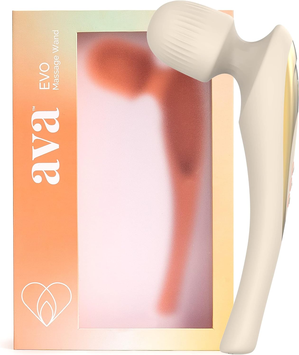 Ava EVO Ergo Vibrator Wand - Beige and Ava Bullet HUM Massager - [Mini Vibrator Sex Toy] | Sex Toys for All | Clitoris Vibrator - Beige - buysextoyth