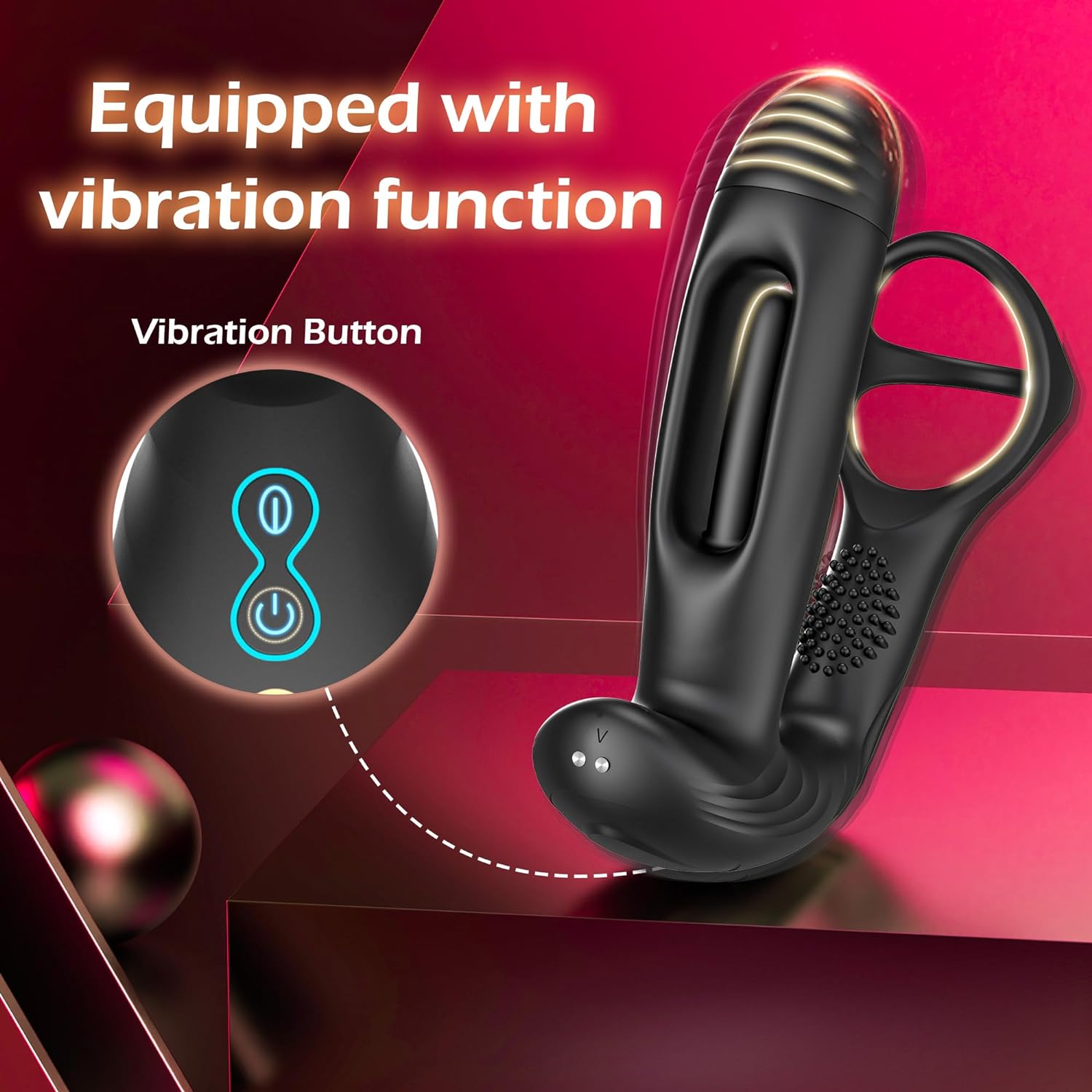 Prostate Massager Vibrator with 10 Flapping & Vibration Settings. Remote Control Anal Plug Anal Vibrator Sex Toys for Men. Anal Sex Toys Vibrators with Penis Ring Adult Toys. Sex Toy Adult Sex Toys - buysextoyth