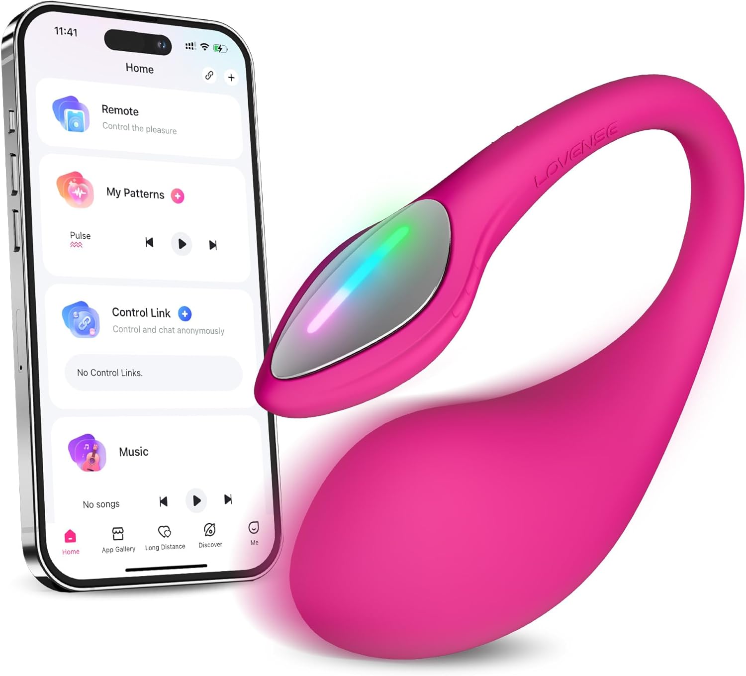 LOVENSE Lush 4 Remote Control G-spot Vibrator. Wearable Long Distance Adult Sex Toys - buysextoyth