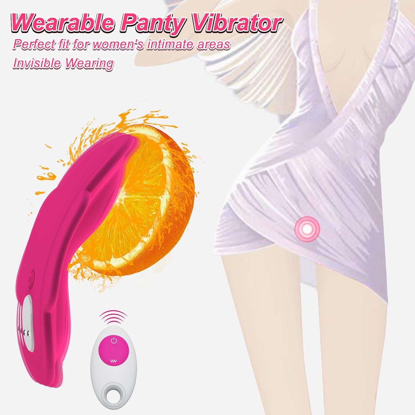Wearable Panty APP Remote Control Vibrators Adult Sex Toys for Women or Couples. Clitoral Mini Egg Bullet Butterfly Vibrator Rose Toy. G Spot Dildo Vagina Stimulator with Tongue Licking Sex Machine - buysextoyth