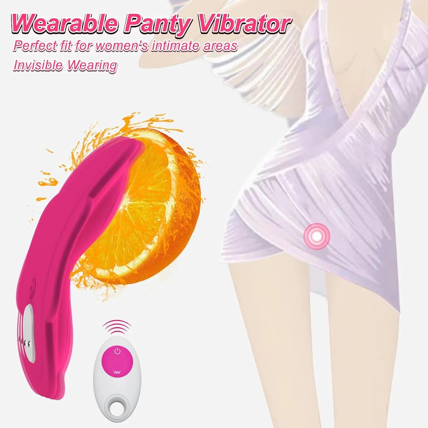 Wearable Panty APP Remote Control Vibrators Adult Sex Toys for Women or Couples. Clitoral Mini Egg Bullet Butterfly Vibrator Rose Toy. G Spot Dildo Vagina Stimulator with Tongue Licking Sex Machine - buysextoyth