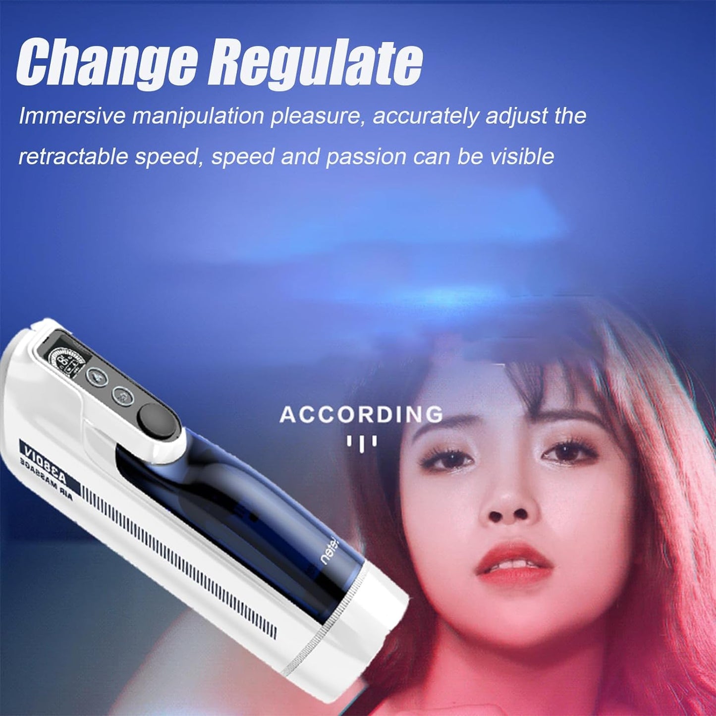 Men Sex Toy Men's Sex Toys Pussy Pump Automatic Male masturbator Male Toy Adult Pussy Stroker Toy with Thrusting & Sucking Vibrating Modes Pussy Penis Suction Pump Sleeve Electric Toys Men Pleasure - buysextoyth
