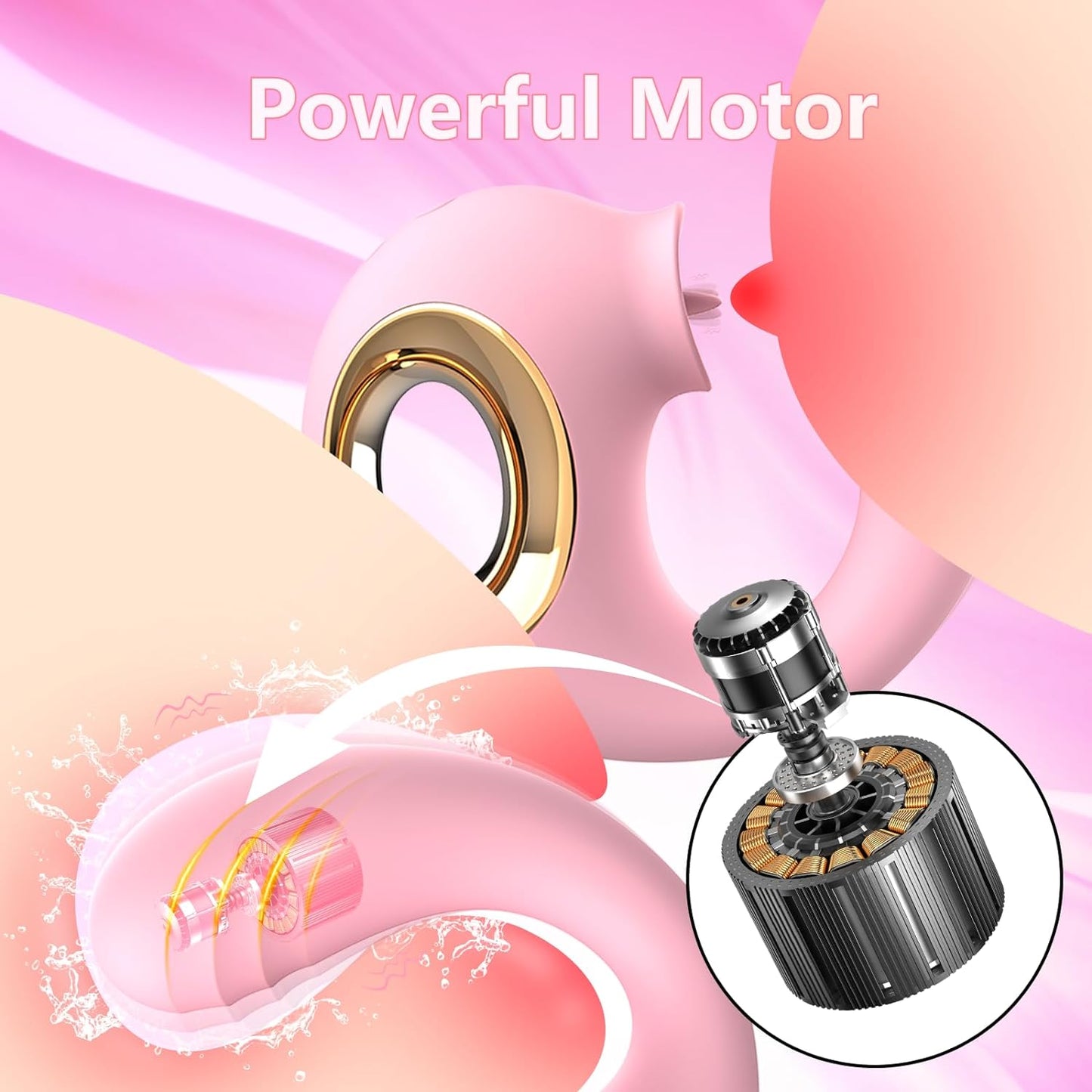 Bluetooth Rabbit Vibratiers for Couples. Wearable Vibrator. Waterproof. USB Quick Cable. Quiet. Gift for Her. SSD0306BT.498 - buysextoyth