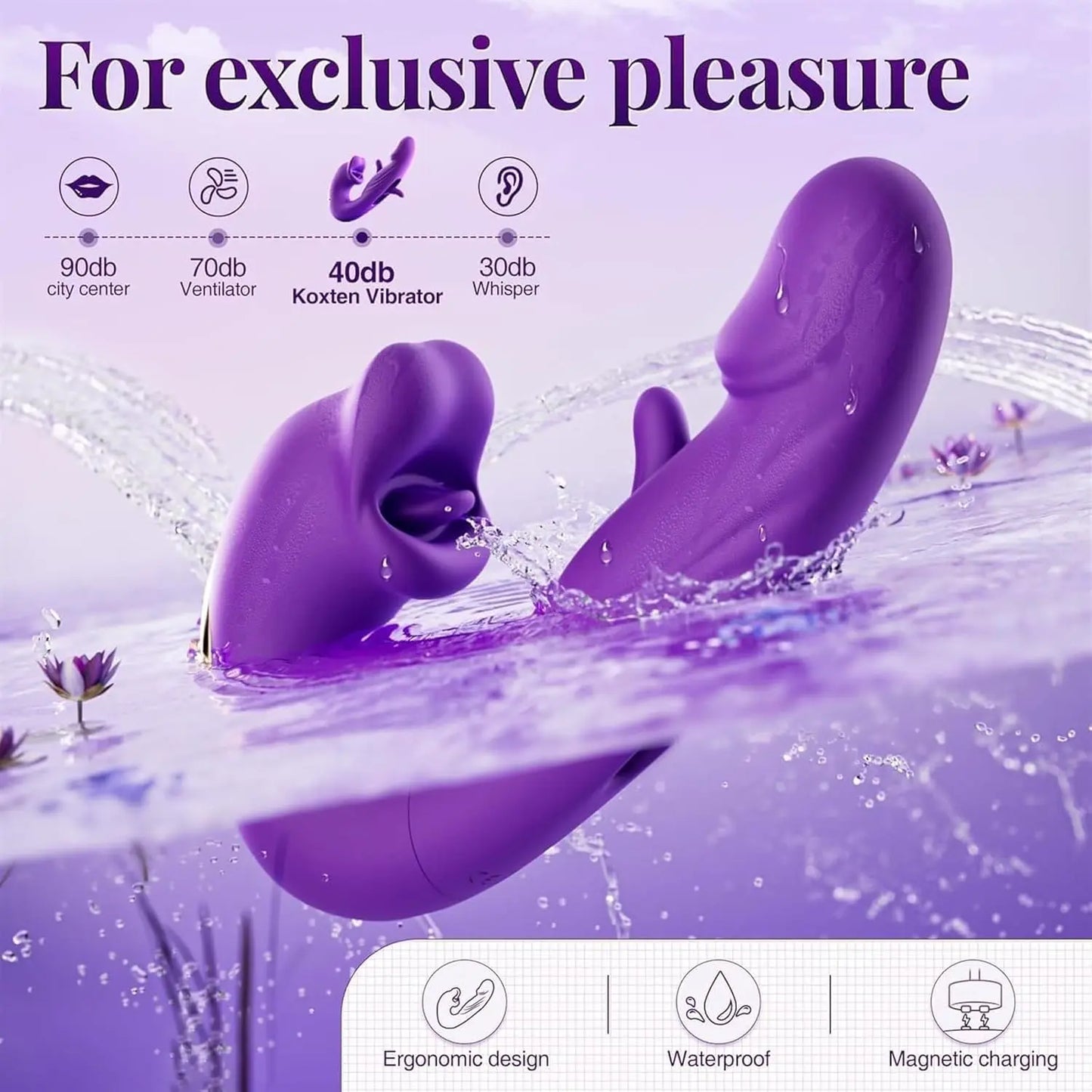 3 in 1 Tongue Licking Finger Flapping G Spot Dildo Vibrator Sex Toys for Women Clitoral Stimulation Massager Adults Masturbator - buysextoyth
