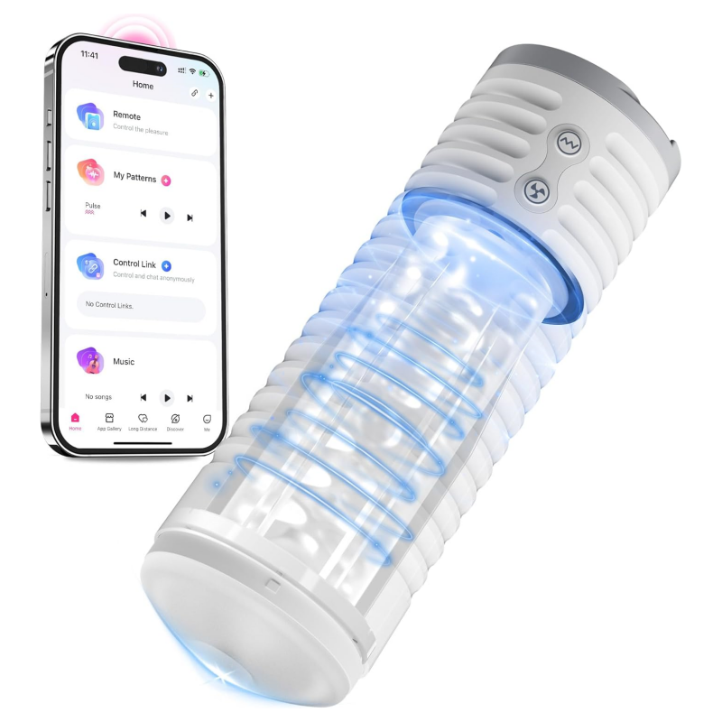 LOVENSE Max 2 Male Masturbator Sex Toys. Automatic Vibration Sex Machine Pocket Pussy with 360 Degree Contractions. Male Stroker Sucking Toys. 3D Realistic Pussy Pocket for Men's Oral Sex Toy - buysextoyth