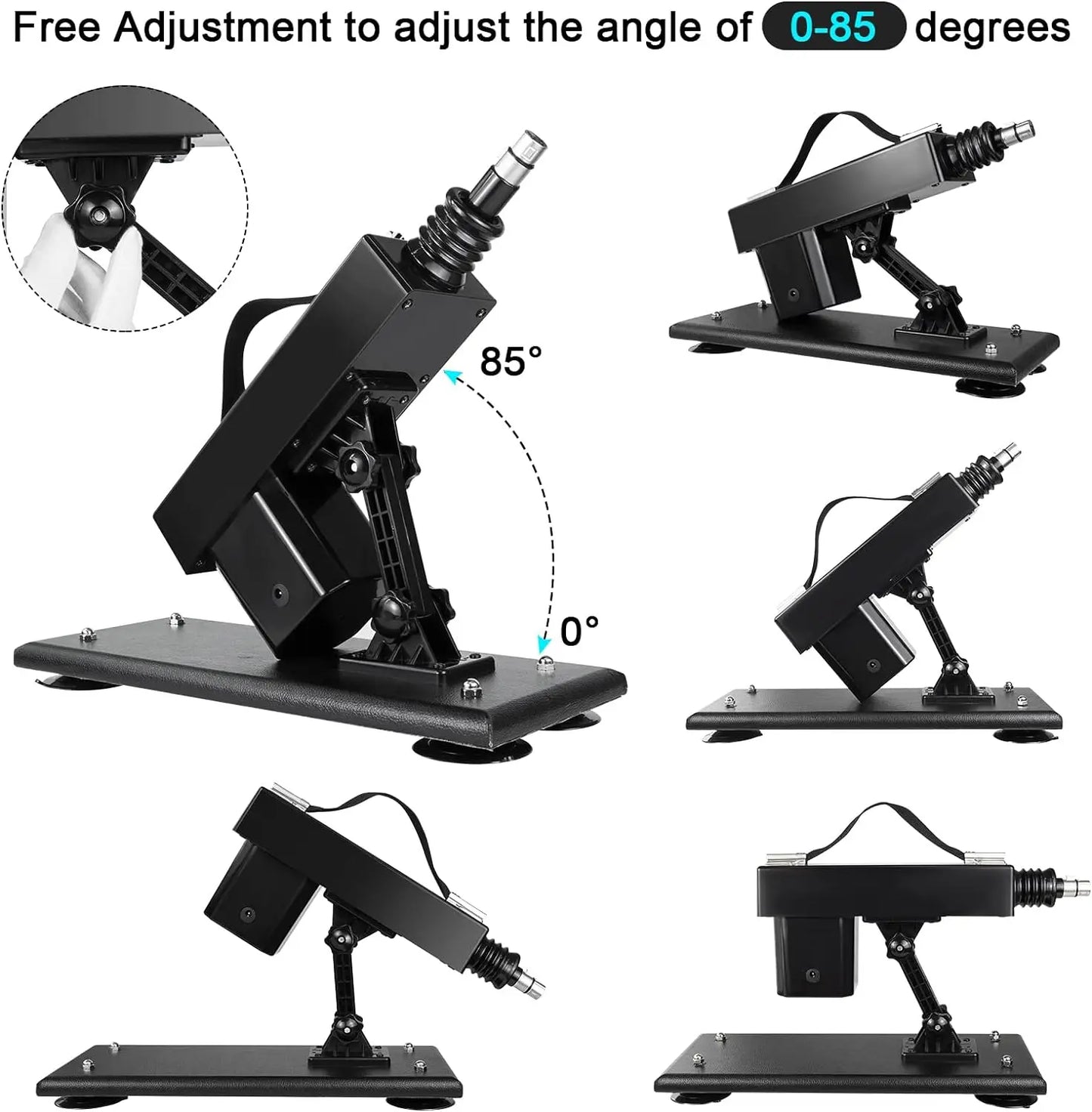 Sex Machine.Automatic Thrusting Dildo Machine with 3XLR Attahcments.Adjustable Sex Toys for Women Men and Couples - buysextoyth