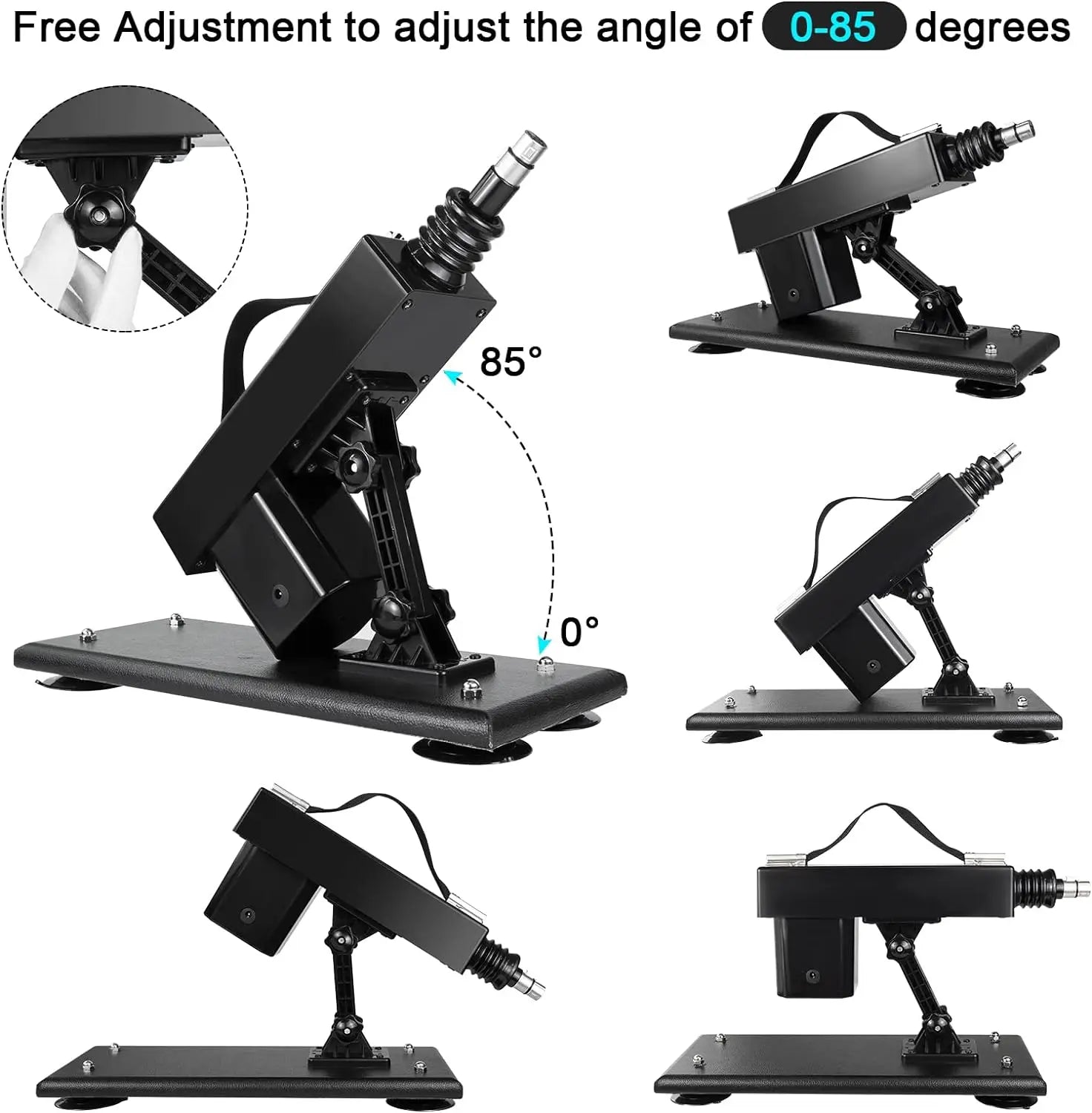 Sex Machine.Automatic Thrusting Dildo Machine with 3XLR Attahcments.Adjustable Sex Toys for Women Men and Couples - buysextoyth
