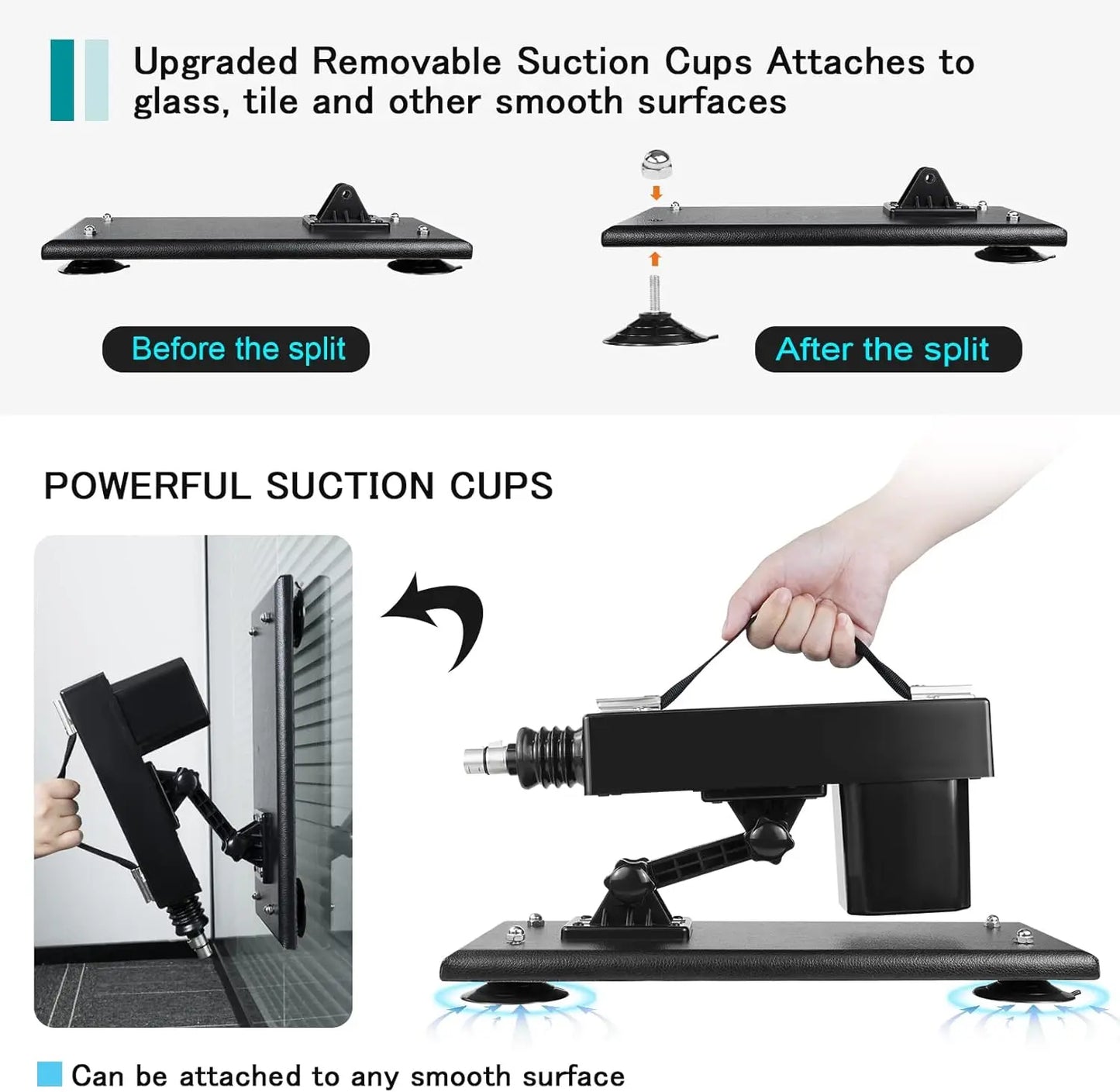 Sex Machine.Automatic Thrusting Dildo Machine with 3XLR Attahcments.Adjustable Sex Toys for Women Men and Couples - buysextoyth