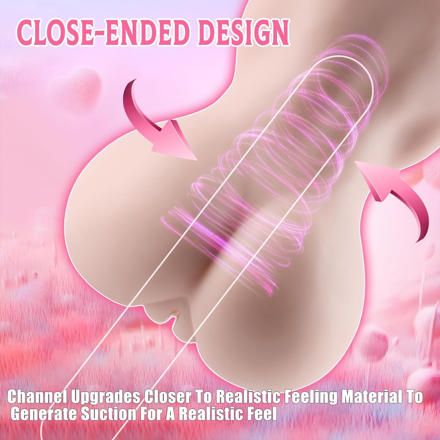 Flexibility Pocket Pussy Lifelike 3D Textured Vagina Masturbating Sex Toy for Men Realistic Loli GirlTextured Man Masturbation Adult Mini Torso Love Doll Pussies Stroker for Pleasure - buysextoyth