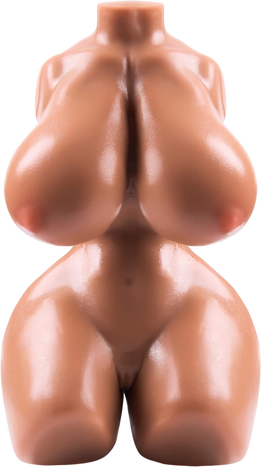 1.9 LB 3 in 1 Sex Dolls Torso Pocket Pussy Ass for Men Sexdoll with Big Boobs Male Masturbator Realistic Vagina Adult Sex Toys for Lesbian Orgasm - buysextoyth