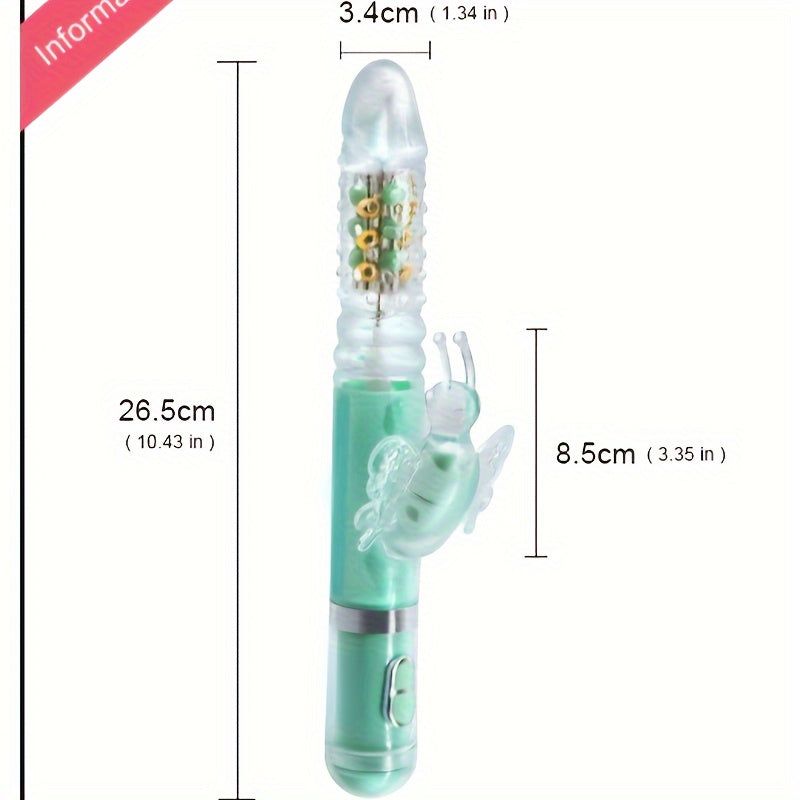 Telescopic Rotating Ball Vibrator For Women's Sexual Impact. Fake Penis. Masturbator. Adult Products - buysextoyth