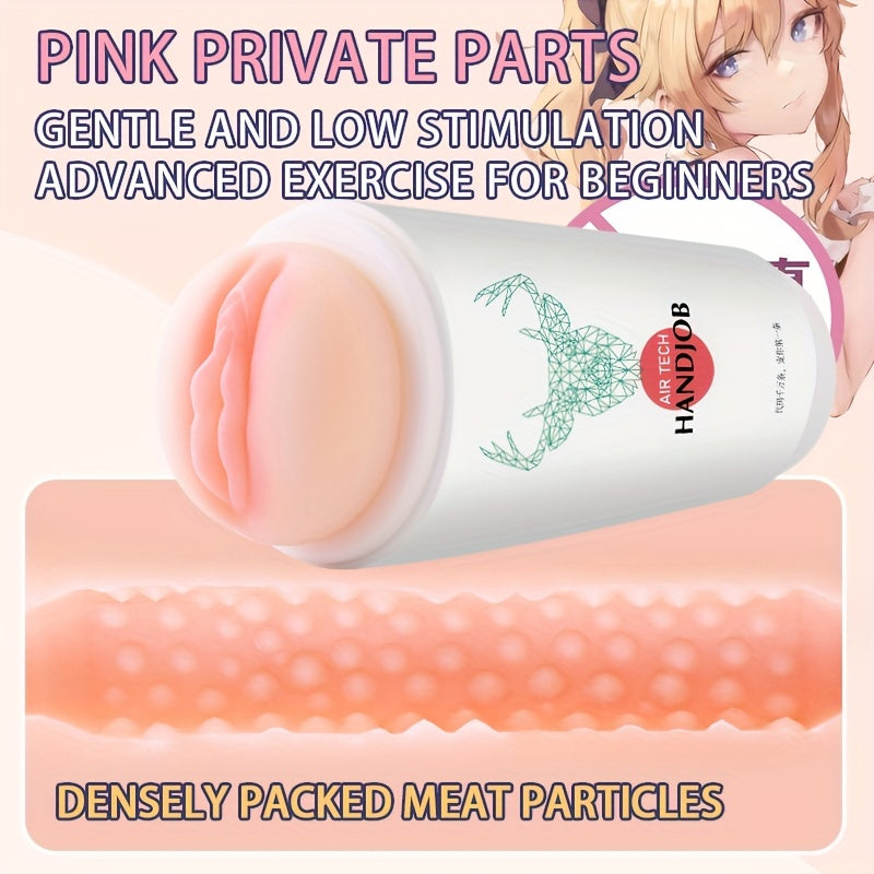 Male Masturbators - Waterproof. Latex-Free Tpe. Manual Pocket Pussy With 3 Realistic Textures For Enhanced Pleasure Male Mastuŕbation Toys Sex Toy For Men Masturbating - buysextoyth