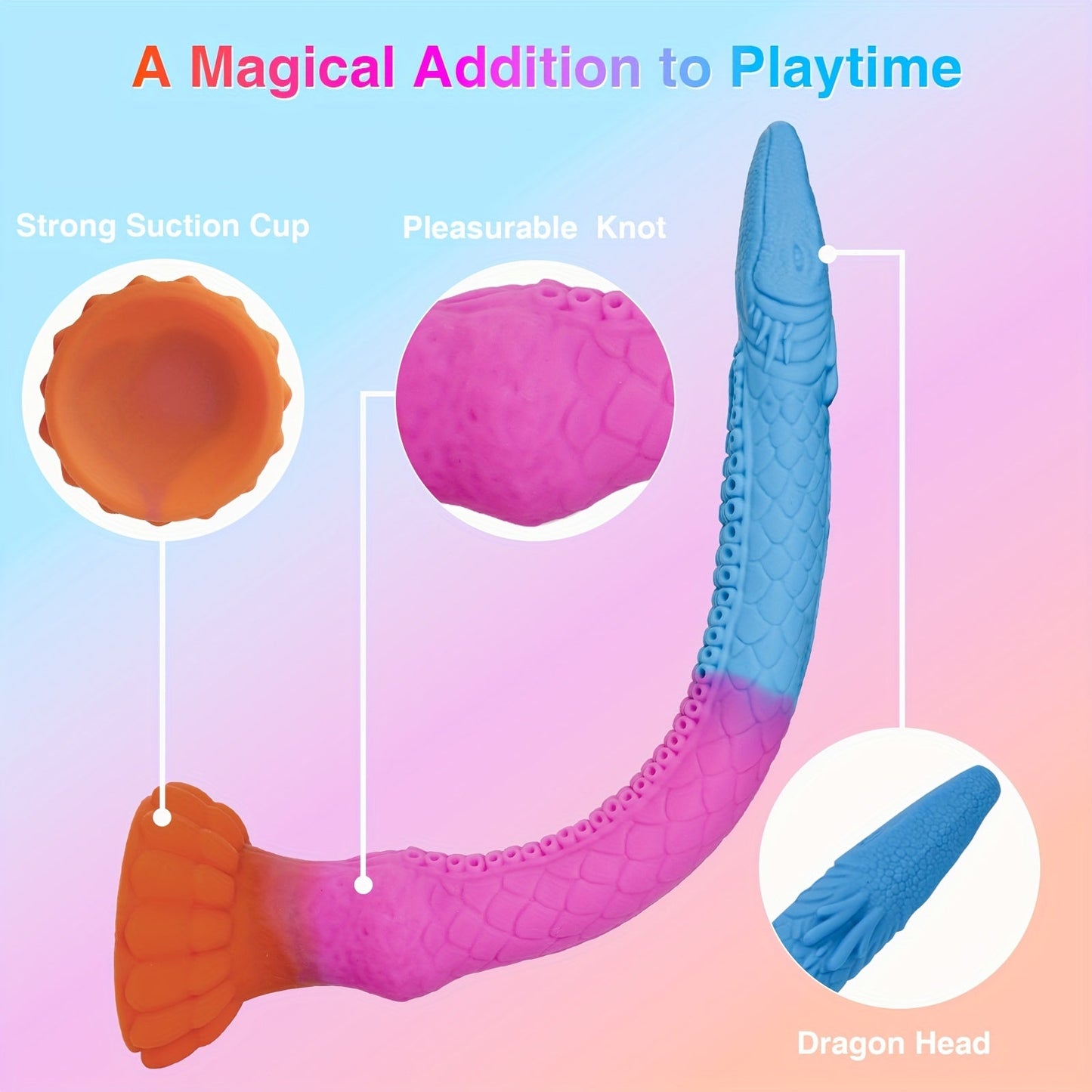 Long Anal Dildo Tentacle Monster. Silicone Dragon Dildo With Suction Cup Knot For Men Women Depth Anal Training. Huge Fantasy Anal Butt Plug Glow In The Dark Dildos Sex Toys & Games. 17 Inch - buysextoyth