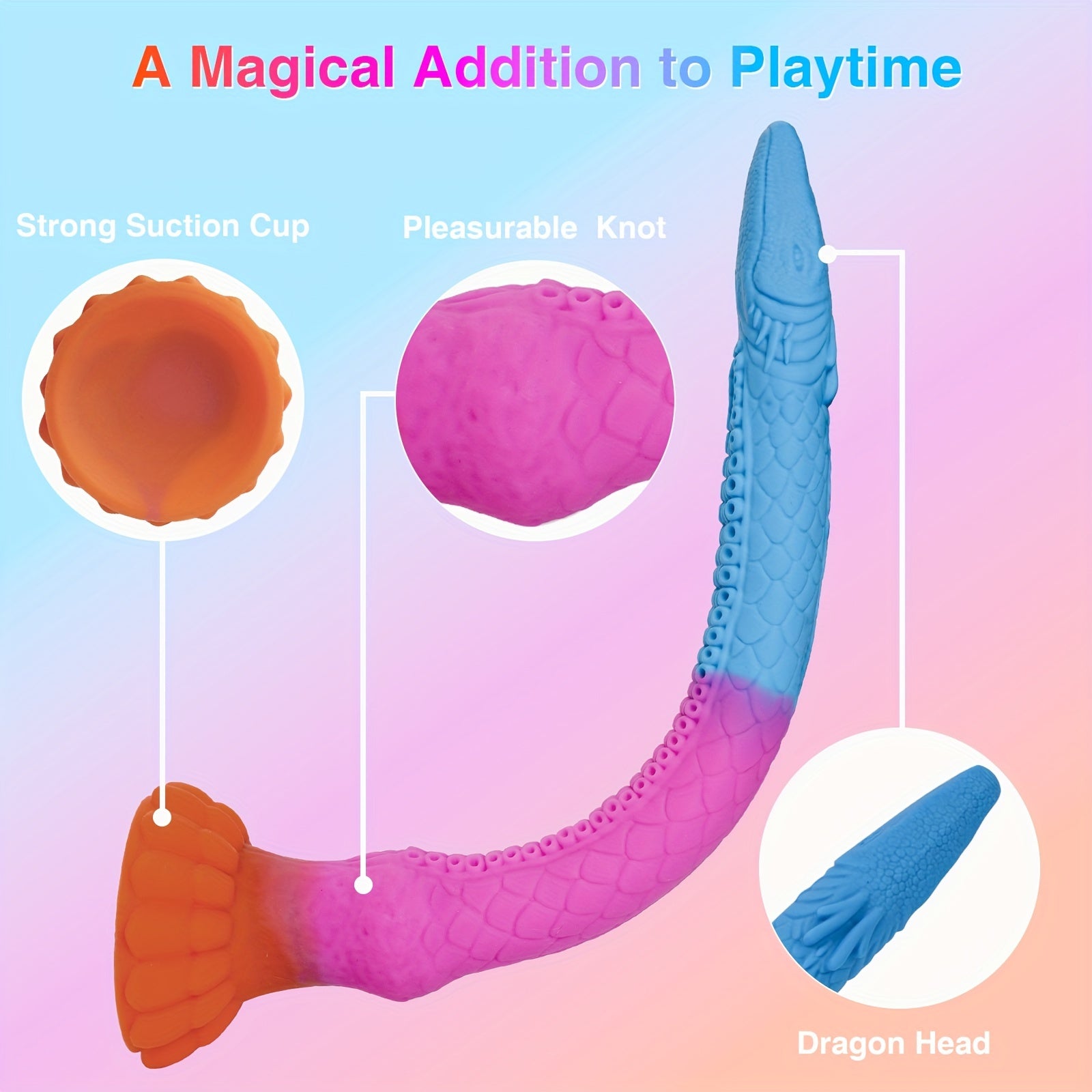 Long Anal Dildo Tentacle Monster. Silicone Dragon Dildo With Suction Cup Knot For Men Women Depth Anal Training. Huge Fantasy Anal Butt Plug Glow In The Dark Dildos Sex Toys & Games. 17 Inch - buysextoyth