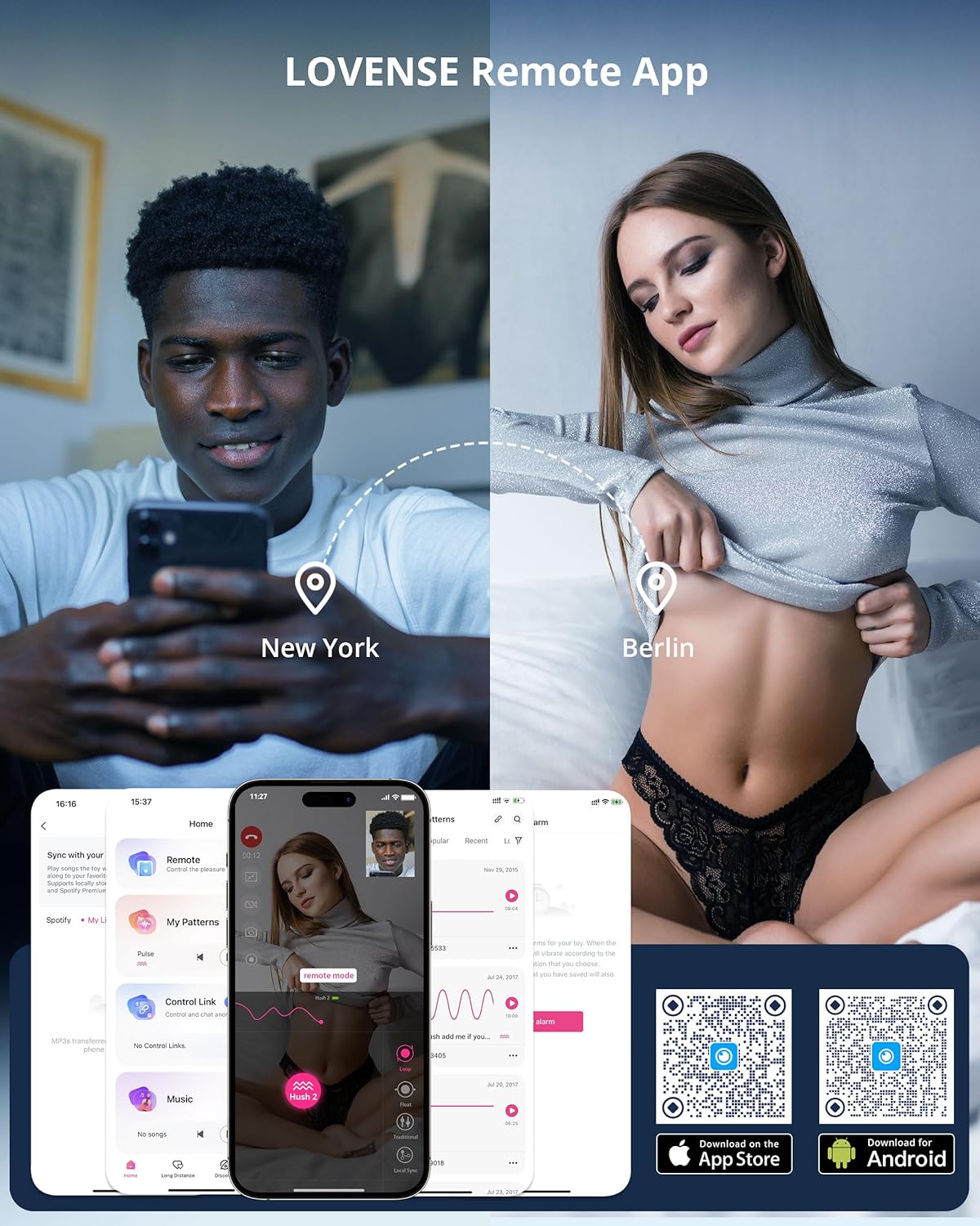 LOVENSE Hush 2 Vibrating Butt Plug 1.75. Silicone Anal Vibrator for Men with Remote Control. Waterproof and Rechargeable Big Plug Vibration Machine for Women. Adult Anal Plug Sex Toys for Couples - buysextoyth