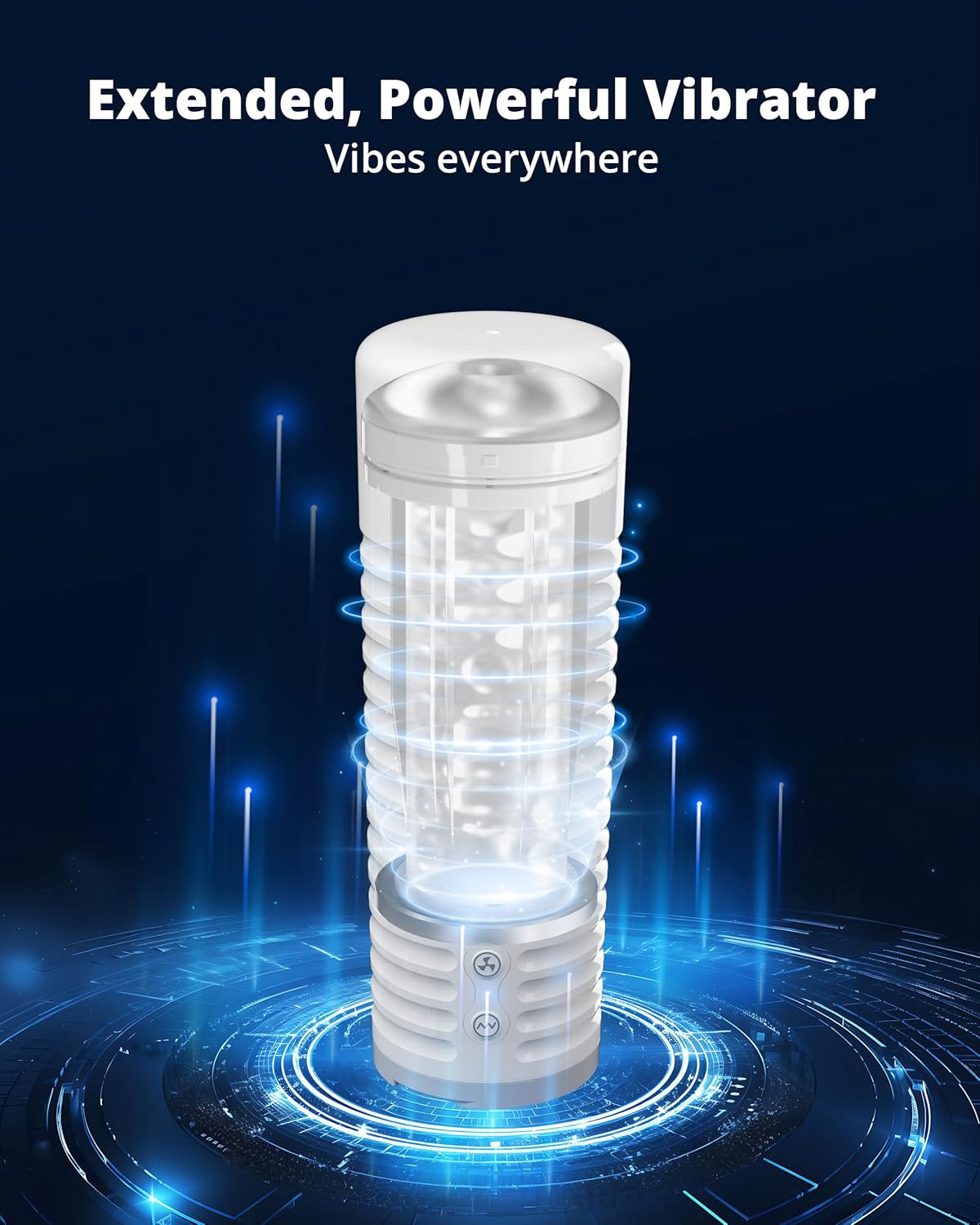 LOVENSE Max 2 Male Masturbator Sex Toys. Automatic Vibration Sex Machine Pocket Pussy with 360 Degree Contractions. Male Stroker Sucking Toys. 3D Realistic Pussy Pocket for Men's Oral Sex Toy - buysextoyth