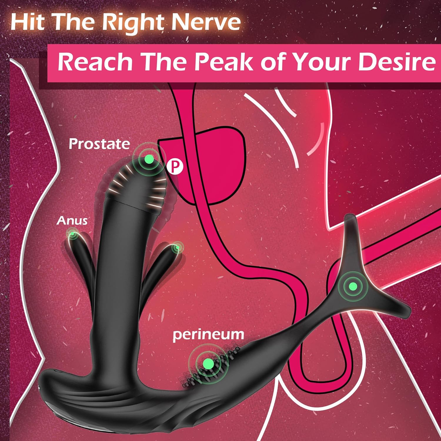 Prostate Massager Vibrator with 10 Flapping & Vibration Settings. Remote Control Anal Plug Anal Vibrator Sex Toys for Men. Anal Sex Toys Vibrators with Penis Ring Adult Toys. Sex Toy Adult Sex Toys - buysextoyth