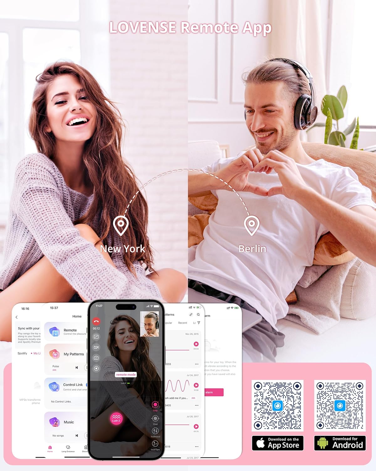 LOVENSE Lush 2 Remote Vibrator with App. Long Distance Remote Controlled G-spot Stimulator Egg Vibrators Bluetooth Adult Sex Toys & Games Powerful Vibrations for Women Couples Discreet Pleasure - buysextoyth
