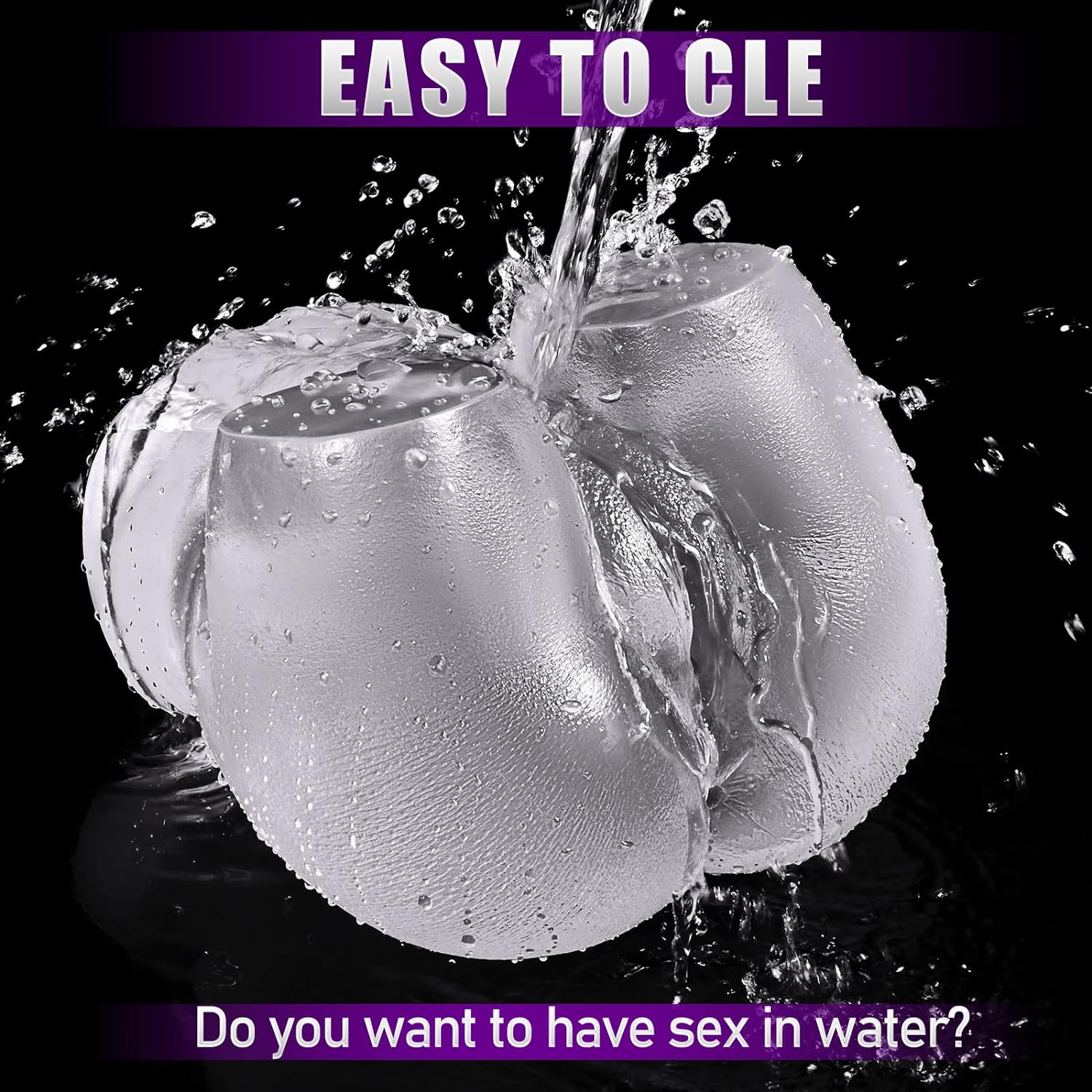 Male Masturbators Sex Toy - Clear Sex Doll for Penis Stroker with Virgin Vagina and Anal. Scaled-Down Size Pocket Pussy Ass with 2 Hole. Flesh Light Blowjob Machine Male Adult Sex Toys & Games. 5.5LB - buysextoyth