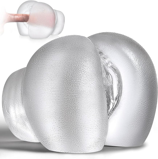 Male Masturbators Sex Toy - Clear Sex Doll for Penis Stroker with Virgin Vagina and Anal. Scaled-Down Size Pocket Pussy Ass with 2 Hole. Flesh Light Blowjob Machine Male Adult Sex Toys & Games. 5.5LB - buysextoyth