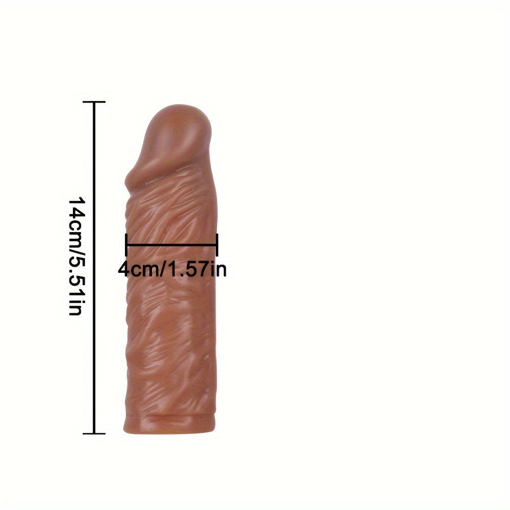 Realistic Textured TPE Male Dildo with Suction Cup - Suitable for Hand Washing - buysextoyth