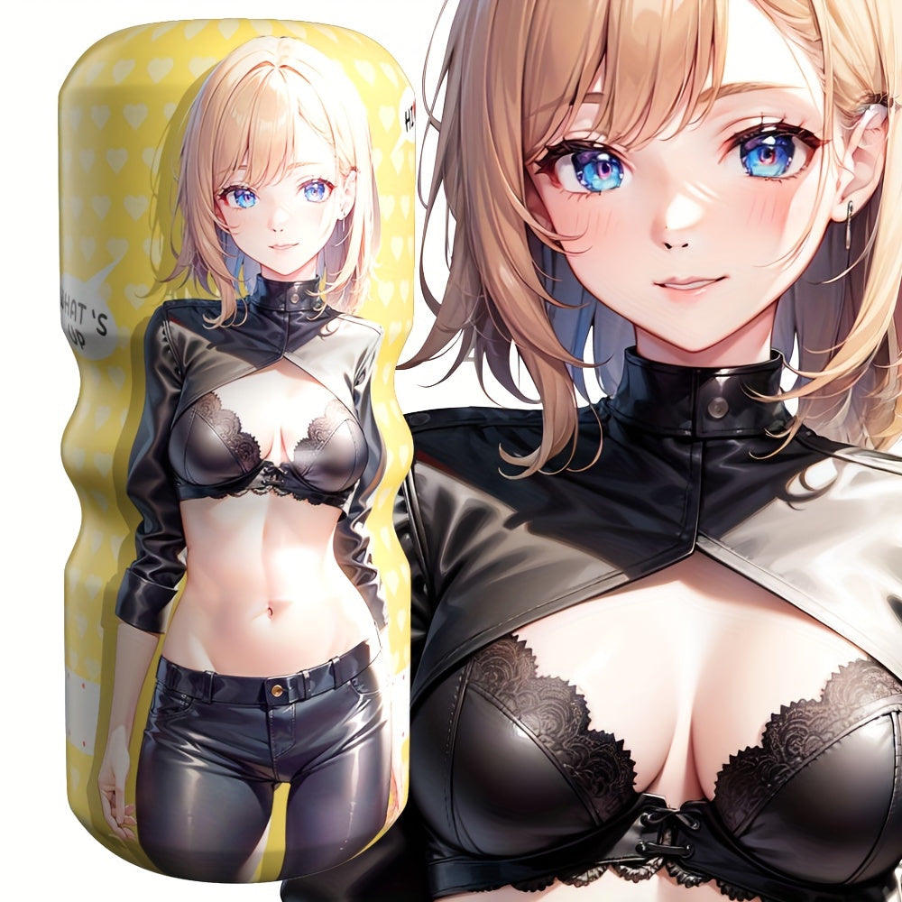 Realistic Rubber Vagina Sex Toy for Men: No Power Required. TPE Material. Adult Novelty Toy - buysextoyth