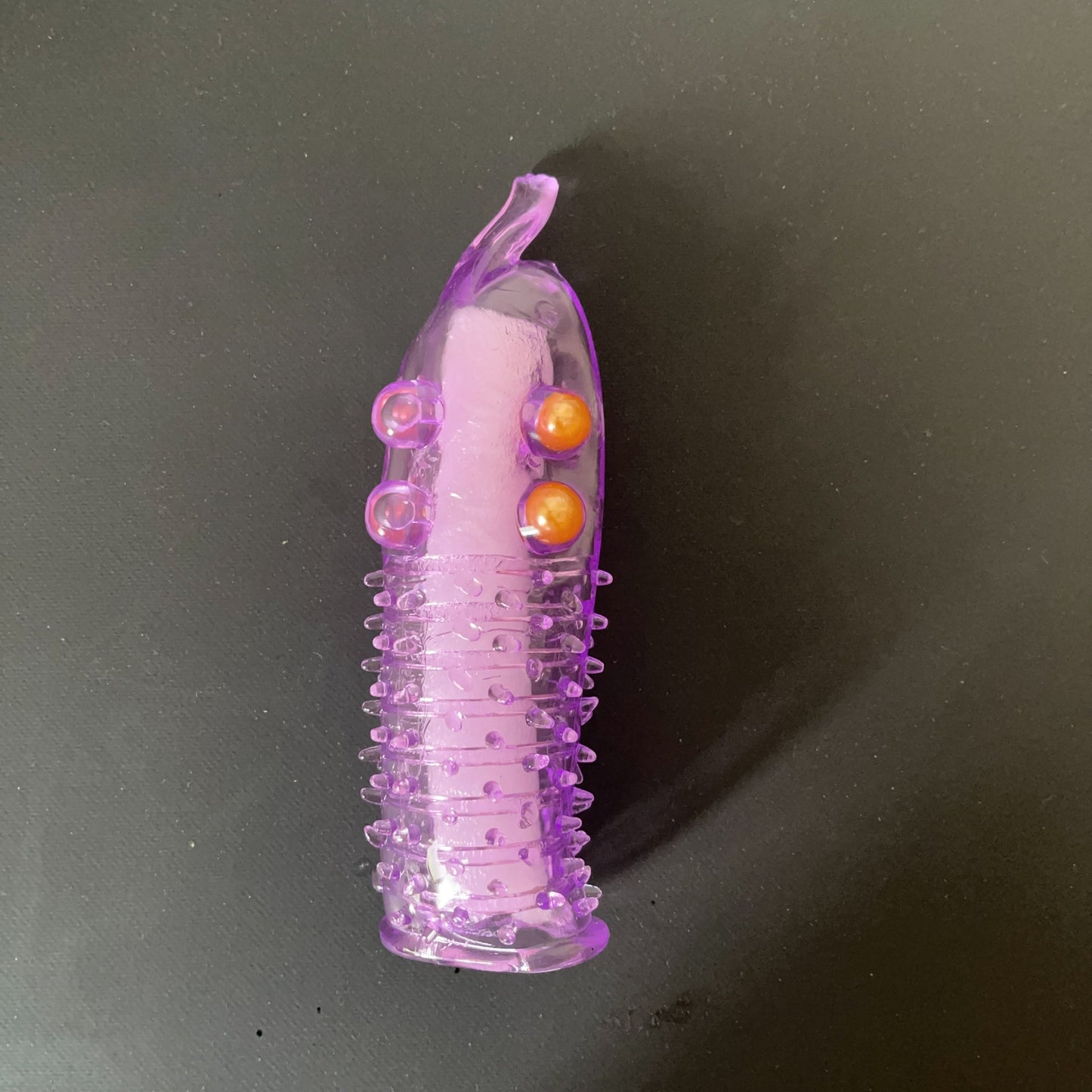 Men's Wolf Teeth Penis Sleeve With Bead.  Accessory For Longer Stronger Erection Ejaculation Delay Pleasure Enhancing. Transparent Elephant Nose Cock Condom For Men Couples - buysextoyth