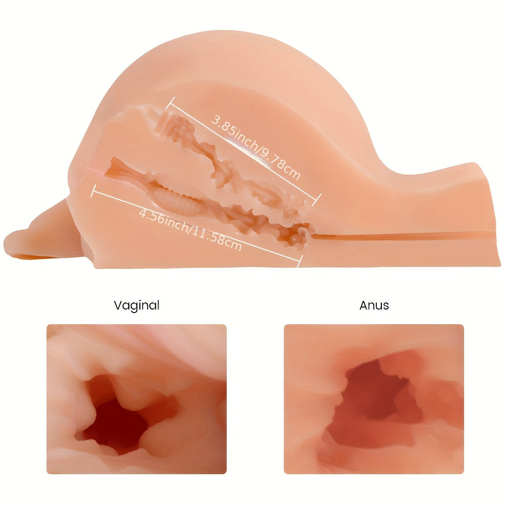 2KG Male Masturbator 3D Realistic Female Torso Big Ass Doll TPR Material With Tight Vagina And Anus For Male Pleasure Adult Male Sex Toys - buysextoyth