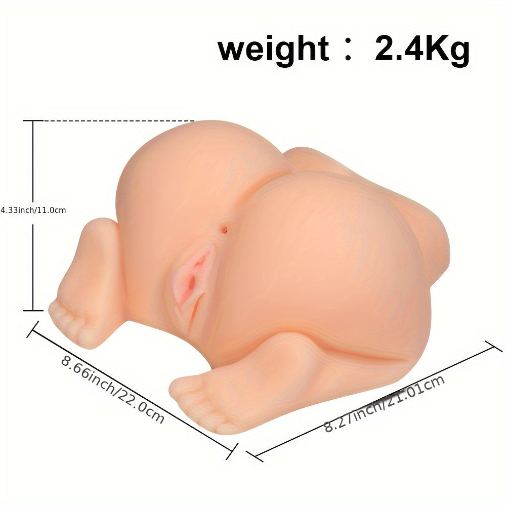 2KG Male Masturbator 3D Realistic Female Torso Big Ass Doll TPR Material With Tight Vagina And Anus For Male Pleasure Adult Male Sex Toys - buysextoyth