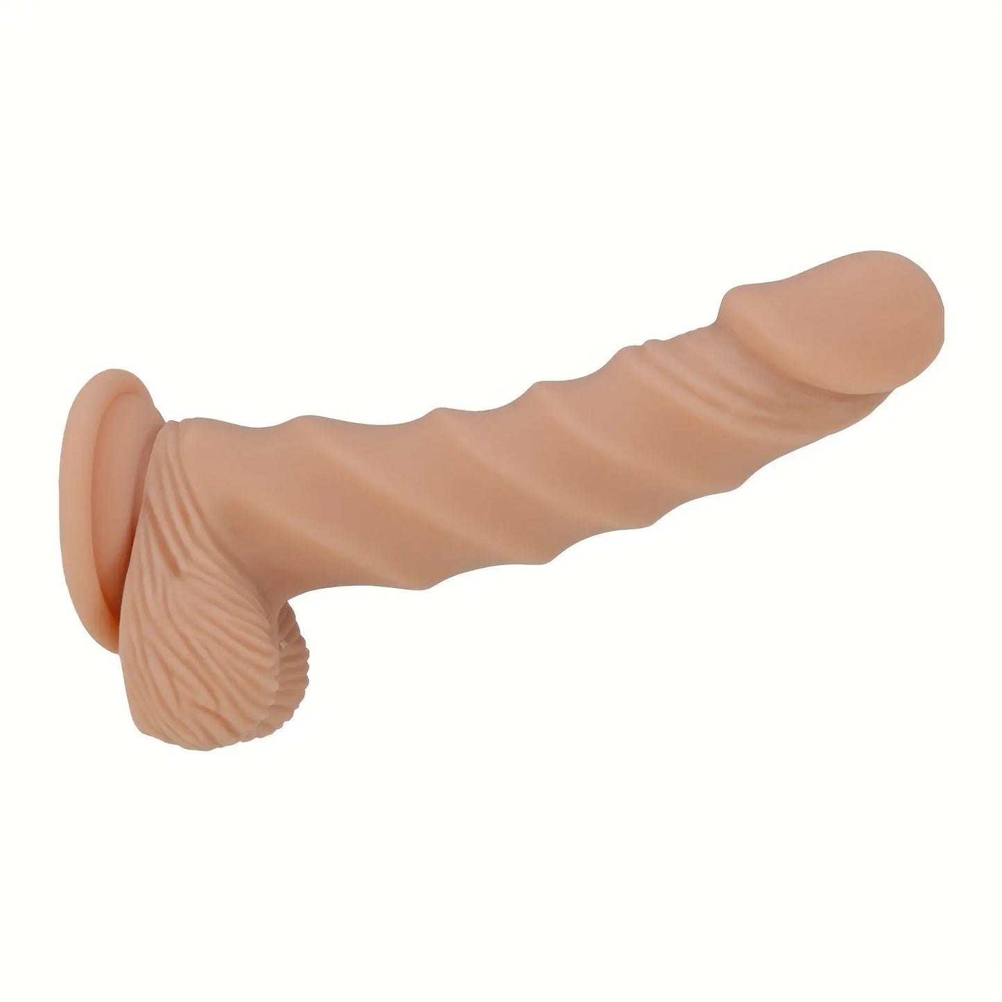 8.07 Realistic Personal massager With Suction Cup - G-Spot Stimulating. Waterproof Tpe Material. Latex-Free. Ideal For Homosexual Couples & Vaginal/Anal Play - buysextoyth