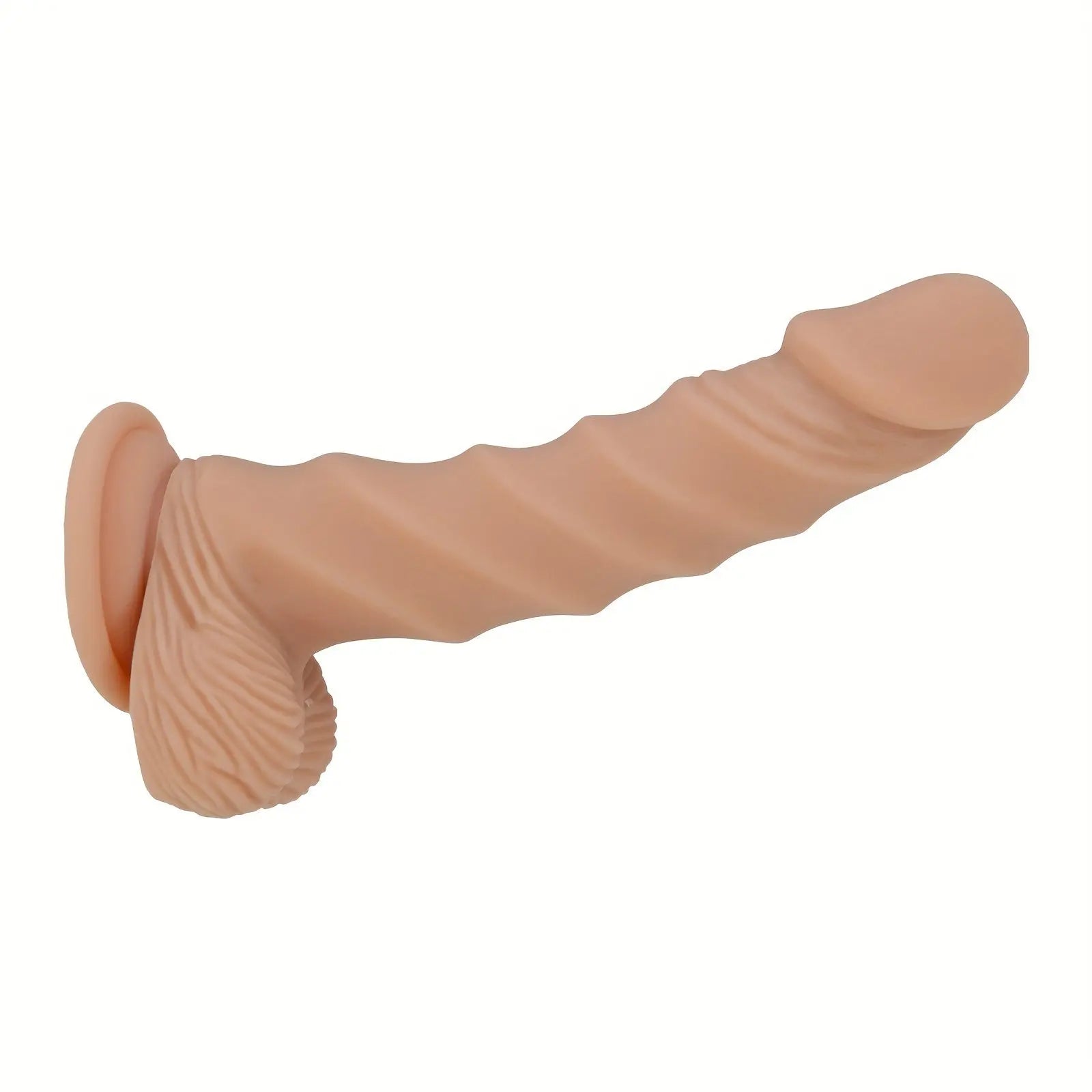 8.07 Realistic Personal massager With Suction Cup - G-Spot Stimulating. Waterproof Tpe Material. Latex-Free. Ideal For Homosexual Couples & Vaginal/Anal Play - buysextoyth