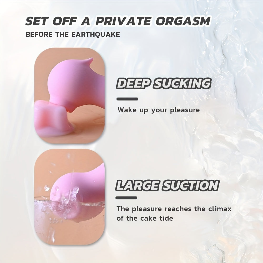 Clitoral Suction Vibrator Silicone 10 Frequencies Vibration Vaginal Massager Sex Toys USB Rechargeable - buysextoyth