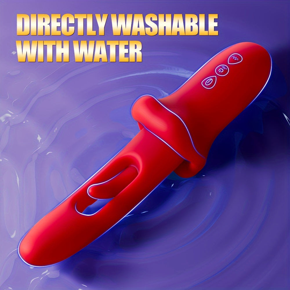 Usb-Powered Silicone Rabbit Vibrator - G-Spot & Clitoral Stimulation. Dildo For Women's Pleasure. Perfect For Couples - buysextoyth